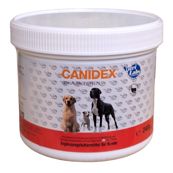 NutriLabs Canidex 60 Kautabletten | Hund Gelenke Bewegungsapparat