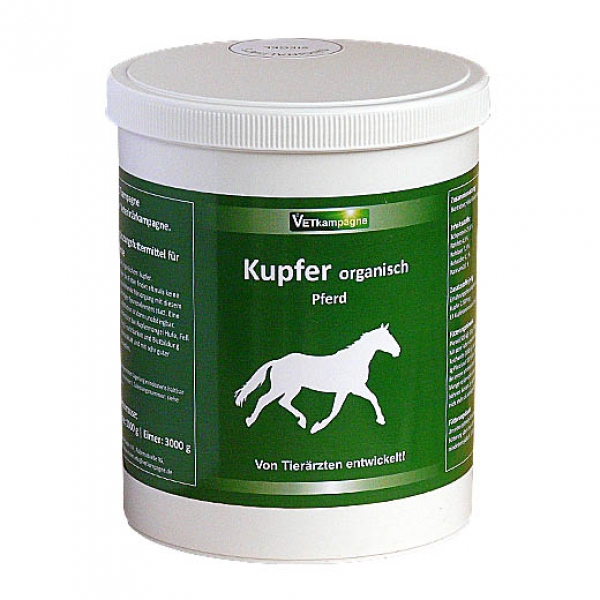 VETkampagne Kupfer organisch | Pferd 3 kg MHD 08/25 Sonderpreis